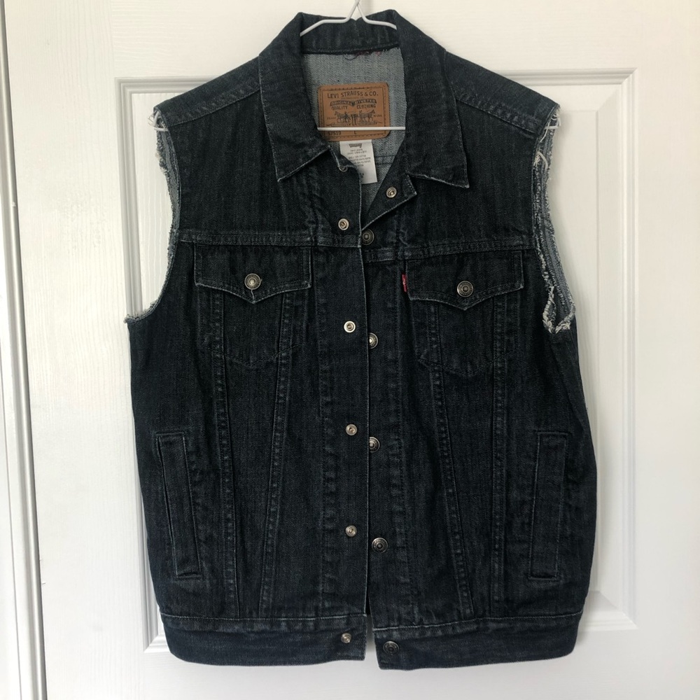 Levi Vintage Denim Cutoff Vest